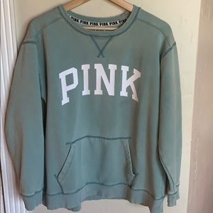 VS Pink teal sweater